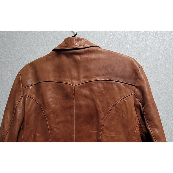 Vtg 1970s Remy Leather Fashions Jacket - Picture 4 of 11